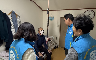 [영광군 군남면]군남면 옥당골 결연세대 방문